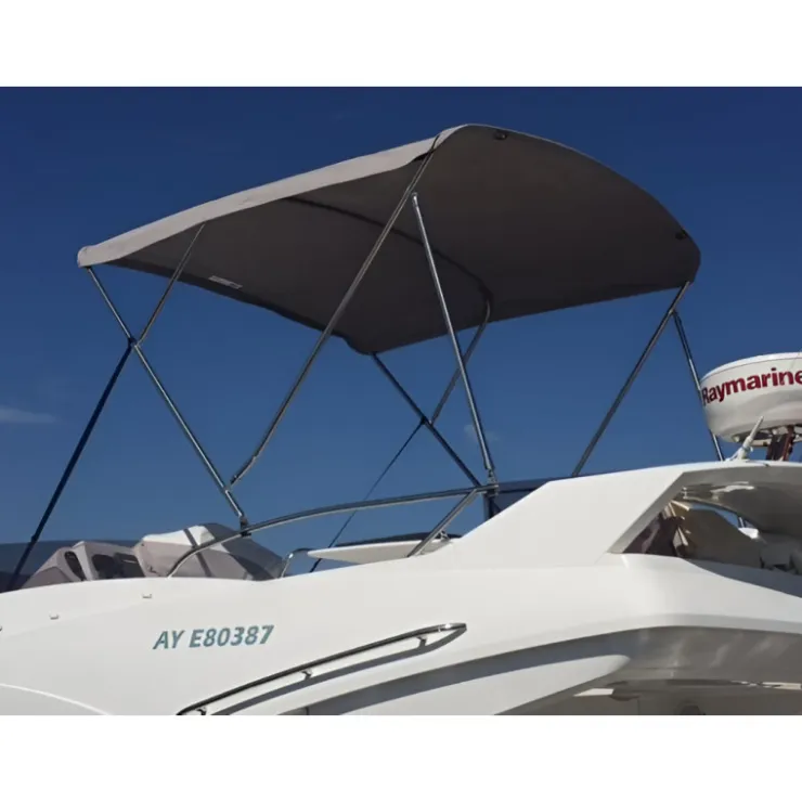 MATC Bimini Élégance Inox haut | 3 arceaux