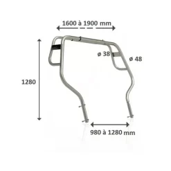 Clearance MATC Roll-bar RTA 48