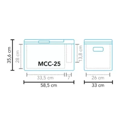 Online Mestic Cool Box MCC-25