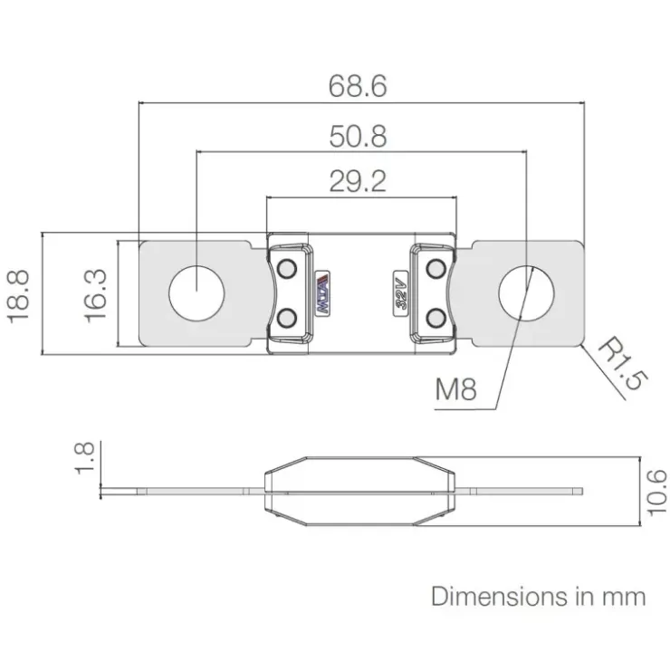 Clearance MTA Fusible megaVAL 100 à 500A