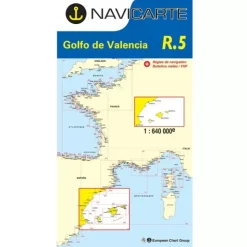 Hot Navicarte Routière Golfo de Valencia R5