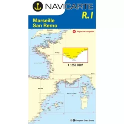 Online Navicarte Routière Marseille à San Remo R1