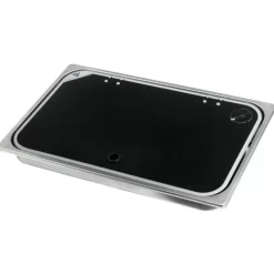 Online NavyLoad NAVY LOAD Combiné inox 2 feux | à couvercle | 726 x 346 mm