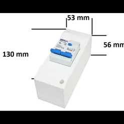 New NBSe Coffret interrupteur différentiel 30 mA