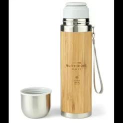 Northcore Thermos® bambou en acier 360 ml avec mug