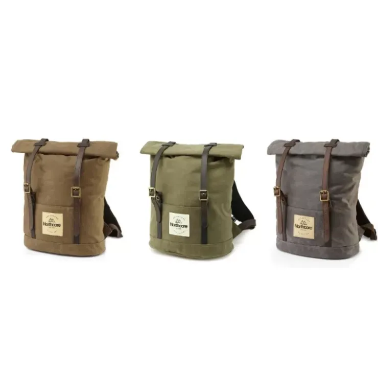 New Northcore Waxed Canvas Backpack