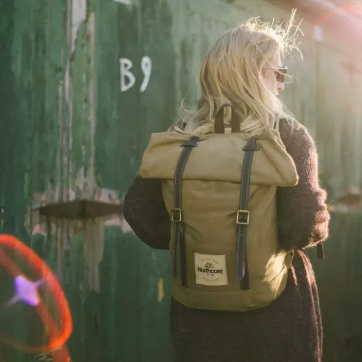 New Northcore Waxed Canvas Backpack