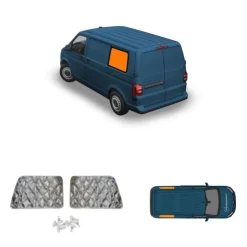 Discount NRF Rideaux isolants arrière | VW T5 / T6 / T6.1