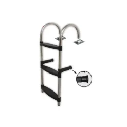 Hot Nuova Rade Echelle de bain inox noir