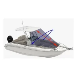 Hot Oceansouth Extension T-Top avant | Noir