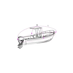 Best Oceansouth Taud pour bateau avec T-Top