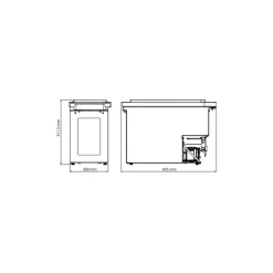 Outlet OFF Indel B OFF Top Loaded TL27