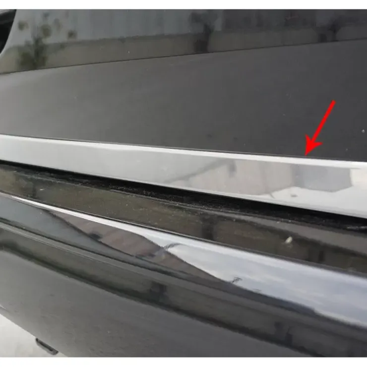 Hot OMAC Baguette de protection de hayon inox VW T5