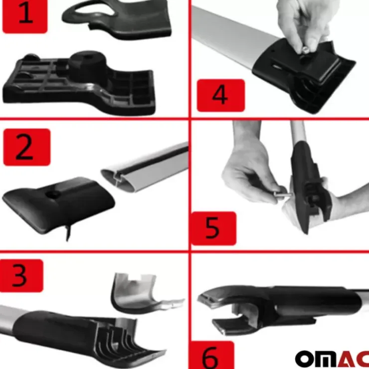 Best OMAC Barres de toit Elegance MB Vito 2
