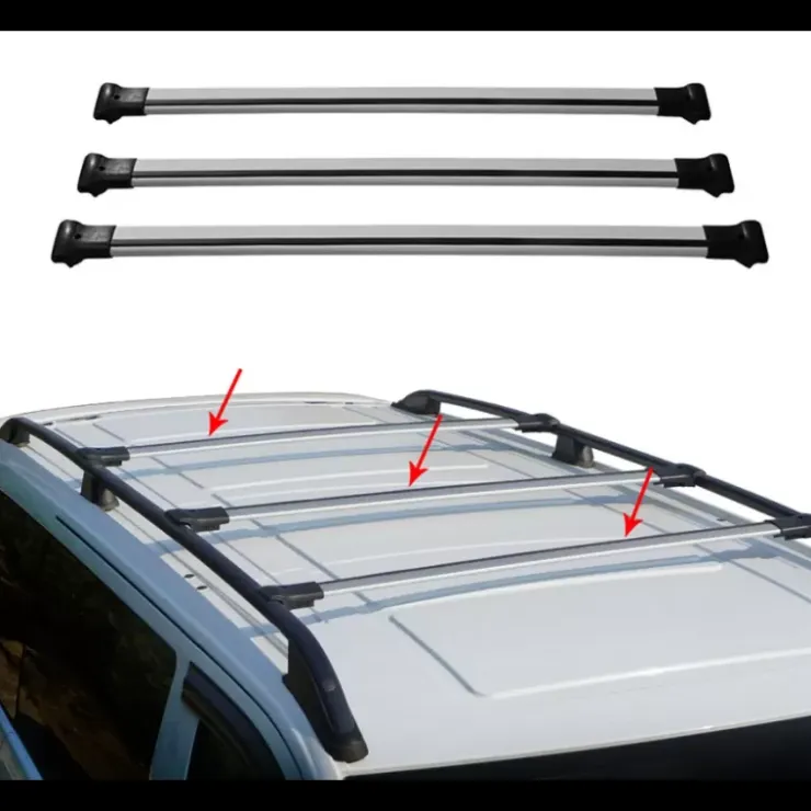 Discount OMAC Barres de toit Elegance grises X 3 MB Vito