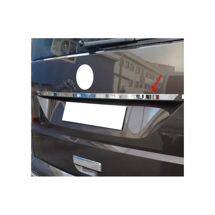 Best OMAC Couvre éclairage de plaque Inox VW T6