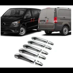 Sale OMAC Couvre poignée de porte inox Vito W447