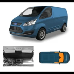 Best OMAC Kit rideau cabine | Transit Custom 1