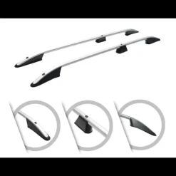 Best OMAC Rails de toit gris MB Vito 2