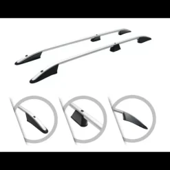 Discount OMAC Rails de toit gris MB Vito 3