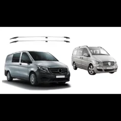 Clearance OMAC Rails de toit gris MB Vito 2 et 3
