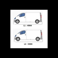Online OMAC Rails de toit gris VW T6