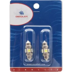 New Osculati 2 Ampoules LED navette 31 mm