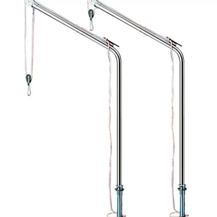 Osculati 2 bossoirs traversants 125 kg