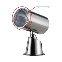 Hot Osculati Ampoule projecteur inox