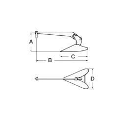 Sale Osculati Ancre Plough