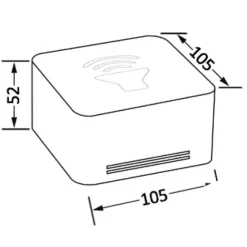 Sale Osculati Avertisseur Q-Box chromé