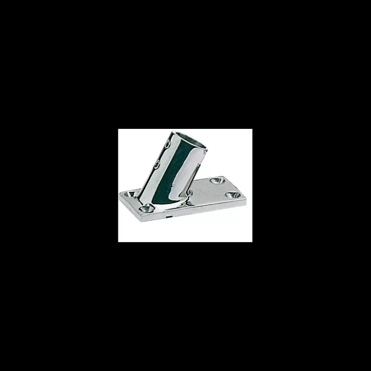 Best Osculati Base balcon moulée rectangulaire ø 25 mm