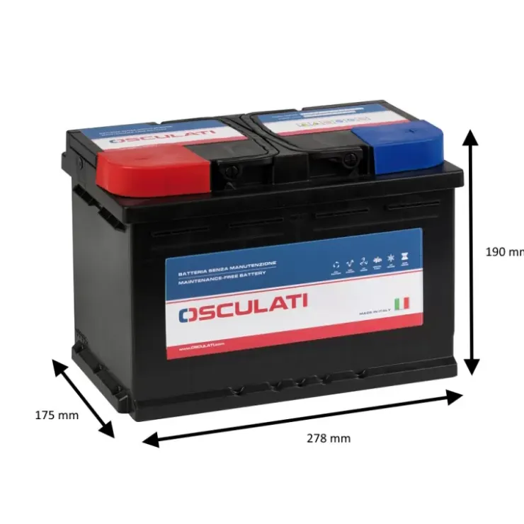 Best Osculati Batterie Safe Energy Plus 80Ah