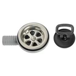 New Osculati Bonde cannelée | grille ø 70 mm inox