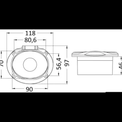 Hot Osculati Boîtier mitigeur inox
