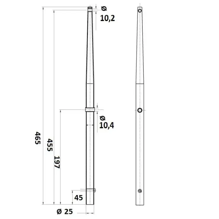 Online Osculati Chandelier 455 tête cylindrique inox