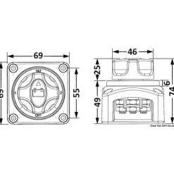 Discount Osculati Commutateur de batterie