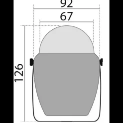 Discount Osculati Compas Finder ø 67 mm sur étrier