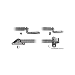 Osculati Compas inox à ressort 220mm C