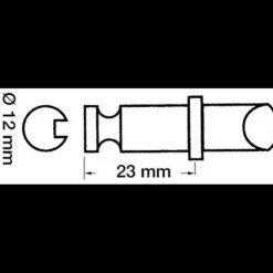 Discount Osculati Dame de nage axe L23 mm