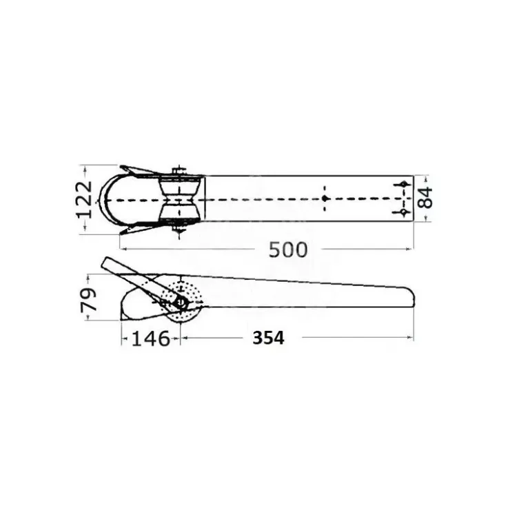 Sale Osculati Davier inox long