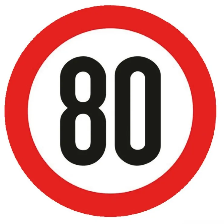 Sale Osculati Disque vitesse autocollant homologué 80 km/h