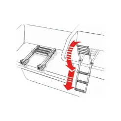 Discount Osculati Echelle de plate-forme | Standard