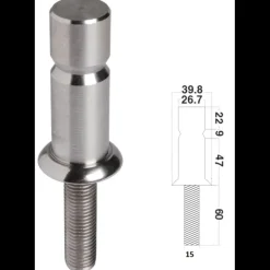Clearance Osculati Embase de chandelier invisible Pour chandelier 25 x 1,5 mm