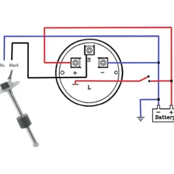 Hot Osculati Emetteur de jauge 10-180 ohm
