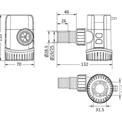 Osculati Europump G1500 | 96 L/min