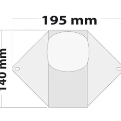 Outlet Osculati Feu navigation et pont à LED 12/24 V