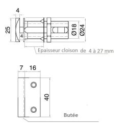 Clearance Osculati Flush Lock | Bouton ovale