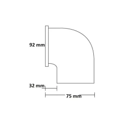 Online Osculati Grille + manchon coudé