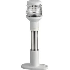 Best Osculati Hampe Compacte inox 20 cm avec feu blanc 360°